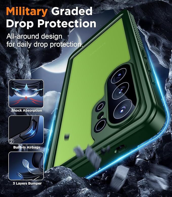 Temdan Designed for Samsung Galaxy S26 Ultra Case Waterproof, Built-in Lens & - Image 3
