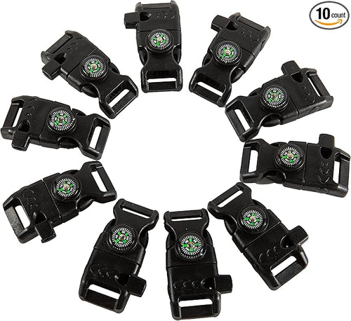 10 PCS Emergency Whistle Buckle come by TcJ-Chen