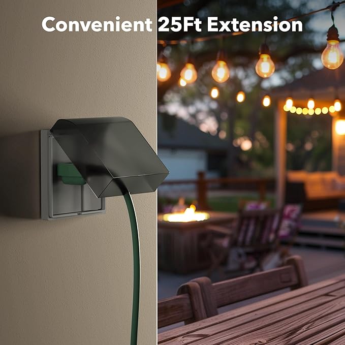 BN-LINK 25Ft Outdoor Extension Cord - Image 6