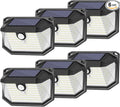 6-Pack Solar Wall Lights Outdoor by Brightever