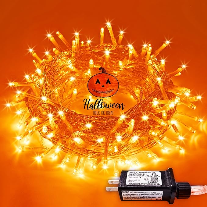 JMEXSUSS 66ft 200 LED Christmas String Lights Outdoor Indoor, Connectable by JMEXSUSS