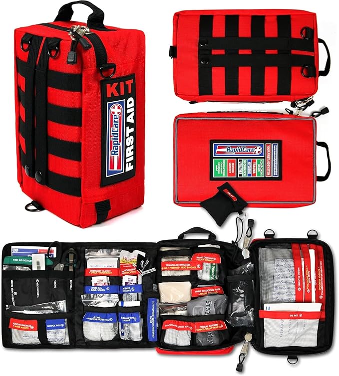 Rapid Care First Aid Kit – 300+ Piece Emergency Medical Kit - Image 2