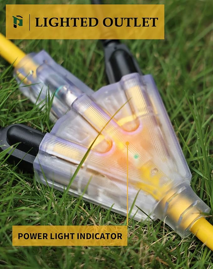 100Ft 12/3 Outdoor Extension Cord - Image 5