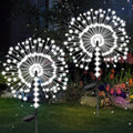 2 Pack 250LED Solar Garden Lights Outdoor, Dual Lighting Modes Firework Lights by Lanthium