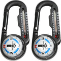 Trekker's Compass Crew Carabiner Compass by Unknown