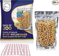 BELLE KR® 6x9 Quart Mylar Bags for Food Storage by BELLEKR