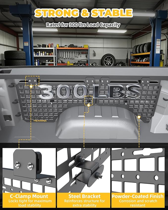 Trumgeta Aluminum Side Bed MOLLE Panel Fit - Image 4