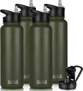 HASLE OUTFITTERS 40oz Stainless Steel Water Bottle, Vacuum Insulated Double by HASLEOUTFITTERS
