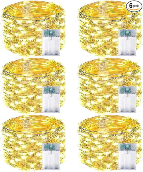 6-Pack Fairy Lights Battery Operated by EXF