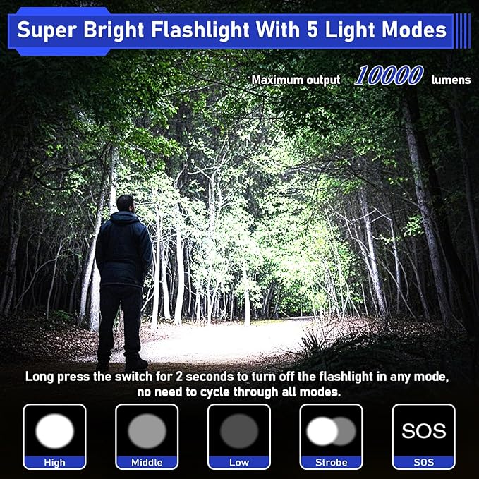 JAY-PARK High Lumen Flashlight - Image 8
