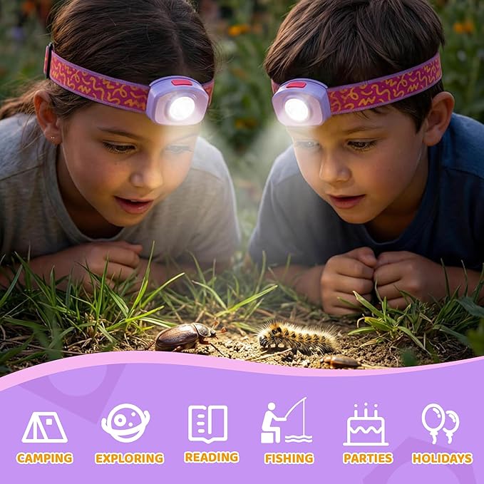 EverBrite LED Headlamp Rechargeable Kids Headlamp - Image 6