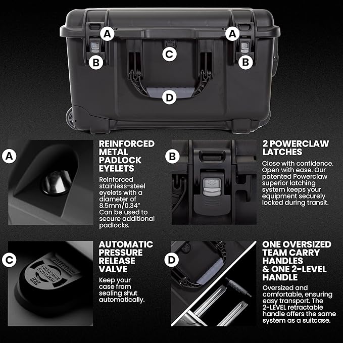 NANUK Trail 50 – 51.1 L Waterproof Gear Case – Modular Cargo Case - Image 3
