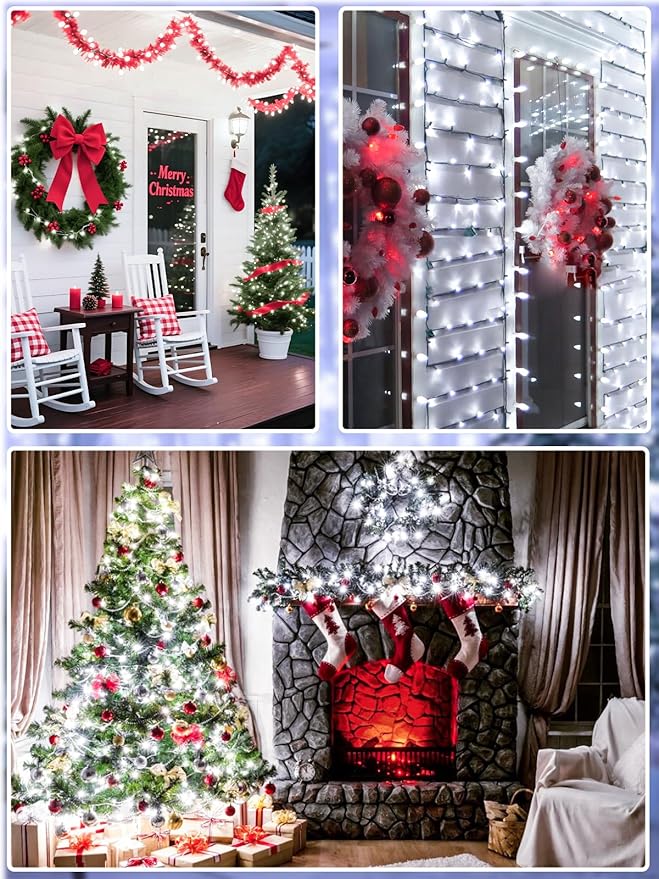 Upgraded Super Long 264FT 800 LED Christmas String Lights Outdoor & Indoor - Image 6
