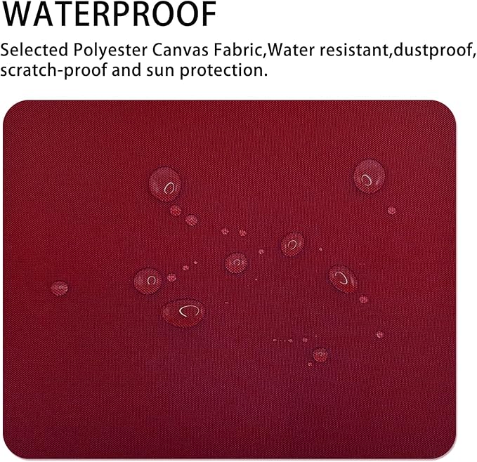 Gheeidau Canvas Repair Patch 9×11 Inch 3Pcs Waterproof Self-Adhesive Fabric - Image 2