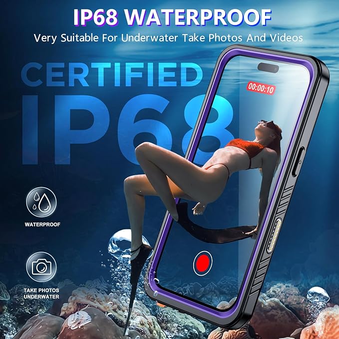 2025 New Designed for iPhone 16 Pro Case Waterproof, Phone Case for iPhone 16 - Image 3