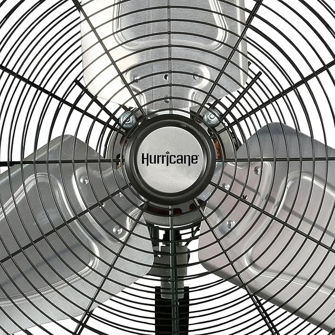 Hurricane 30" Pro Commercial Grade Oscillating Wall Mount Fan, or Workshop - Image 8