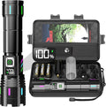 Flashlight 20000 High Lumens Rechargeable - 30W Super Bright LED Flash Light by Shadowhawk