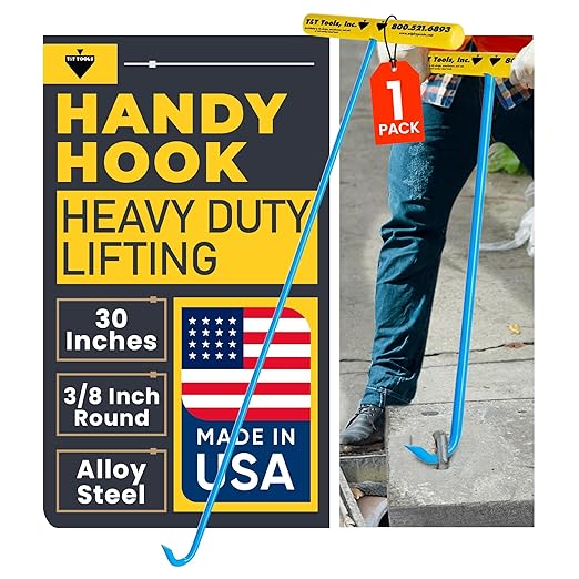 T&T Tools Heavy Duty Handy Hook – Portable 30 Inch by TTTools