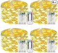 4-Pack Fairy Lights Battery Operated by EXF