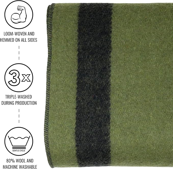 Arcturus Rainier Wool Blanket - Image 3