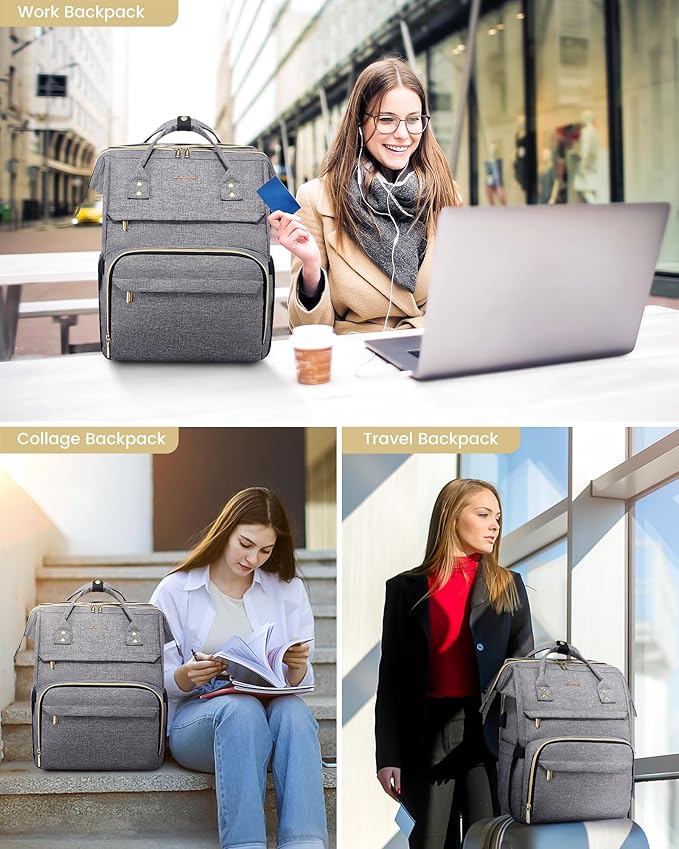 LOVEVOOK 17.3 Inch Laptop Backpack, Large Travel Backpack - Image 8