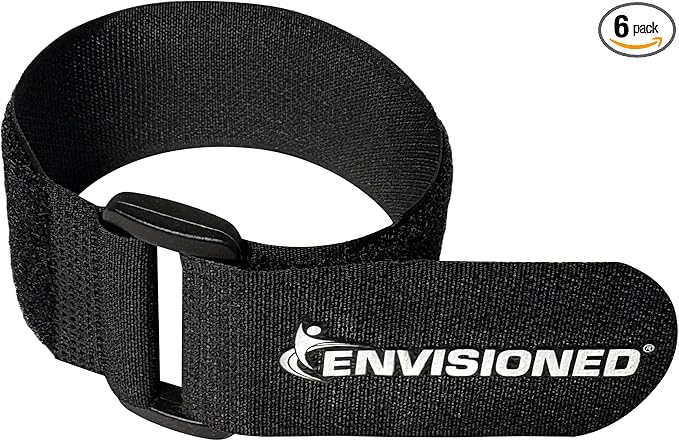 Reusable Cinch Straps 1" x 60" by ENVISIONED