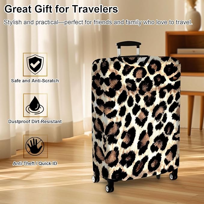 Luggage Cover Protector for 19-20 Inch Suitcases, TSA Approved Elastic Travel - Image 7