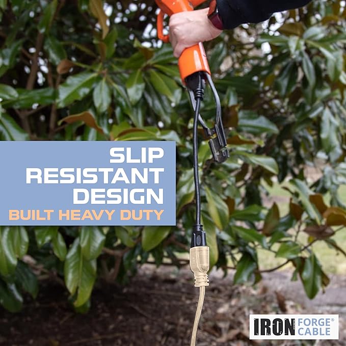 Iron Forge Cable Weatherproof 6 Ft Outdoor Extension Cord - Image 4