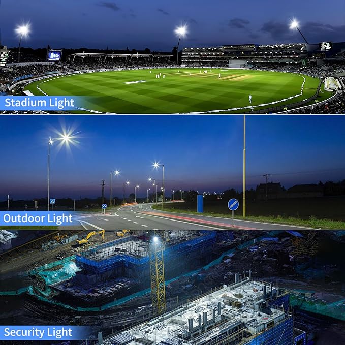 ISUERFY 300W LED Flood Light Outdoor - Image 6