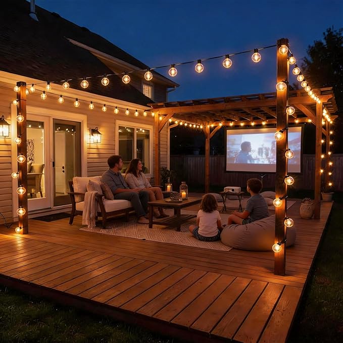 RTTY Outdoor String Lights 120 FT, LED Patio Globe Lights - Image 8