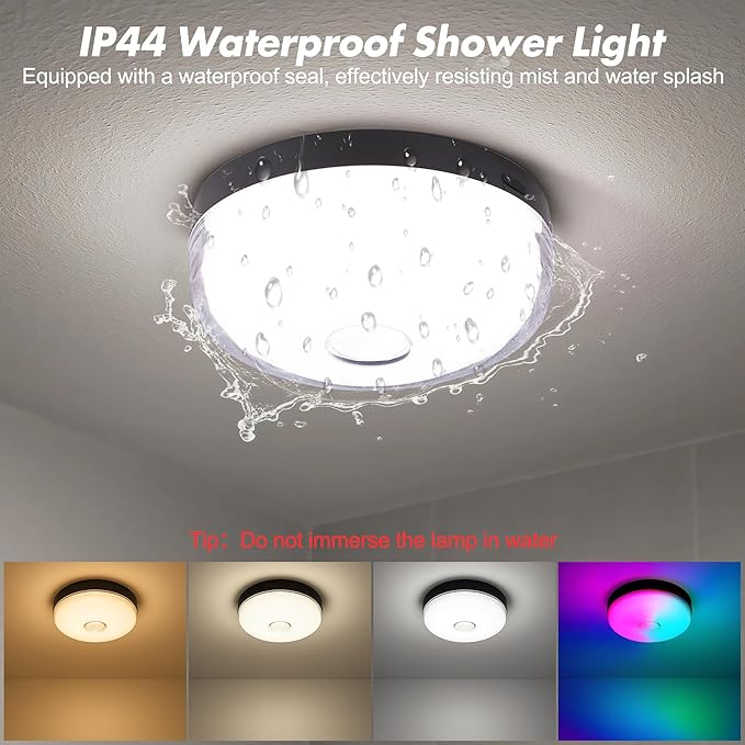 4-Pack Rechargeable Shower Lights - Image 9
