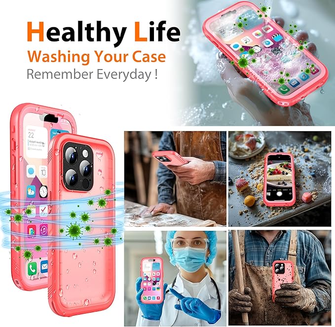 Cozycase for iPhone 15 Pro Max Waterproof Shockproof Dustproof Case - Image 9