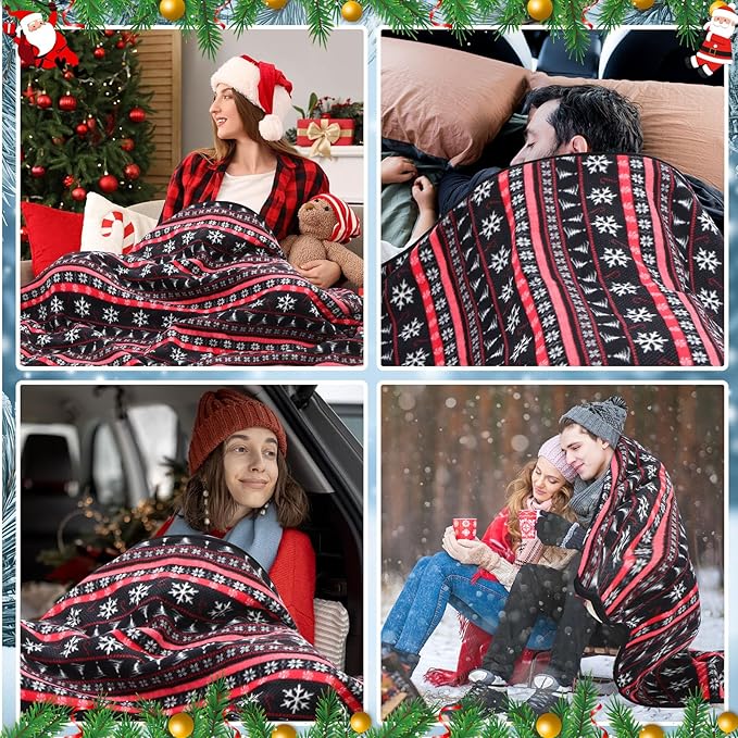 Riakrum 12V Car Heated Blanket for Cold - Image 6