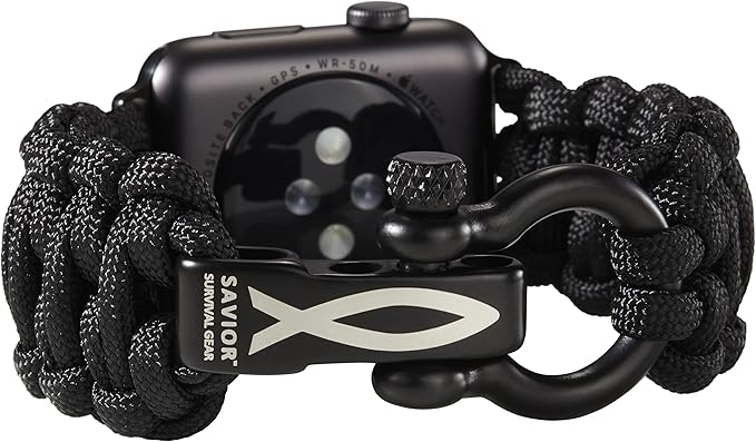 Savior Survival Gear Paracord Watch Band Compatible by SaviorSurvivalGear