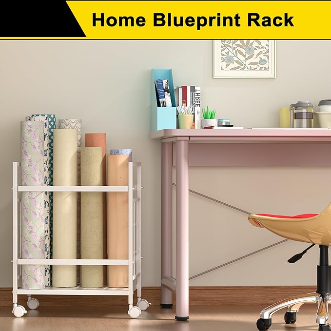 GIOTORENT Blueprint Storage Rack, Used - Image 7