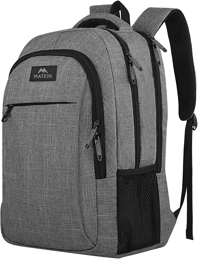 MATEIN Travel Laptop Backpack, Business Anti Theft Slim Sturdy Laptops Backpack - Image 10