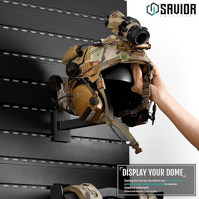 Savior Equipment Wall Rack System H.A.B Attachment Tactical Gear Wall Mount - Image 3