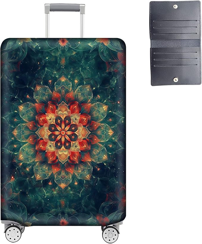 Luggage Cover Protector for 30-32 Inch Suitcases, TSA Approved Elastic Travel by Unknown