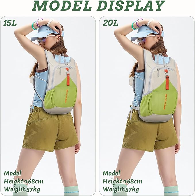 BECOJADDE 15L Small Hiking Backpack - Image 5