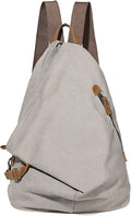 KL928 Canvas Vintage Backpack – Large Casual Daypack Outdoor Travel Rucksack by KL928