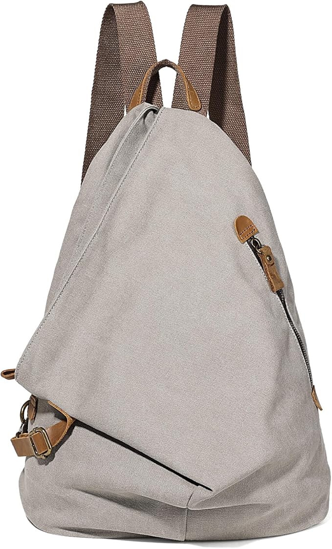 KL928 Canvas Vintage Backpack – Large Casual Daypack Outdoor Travel Rucksack by KL928