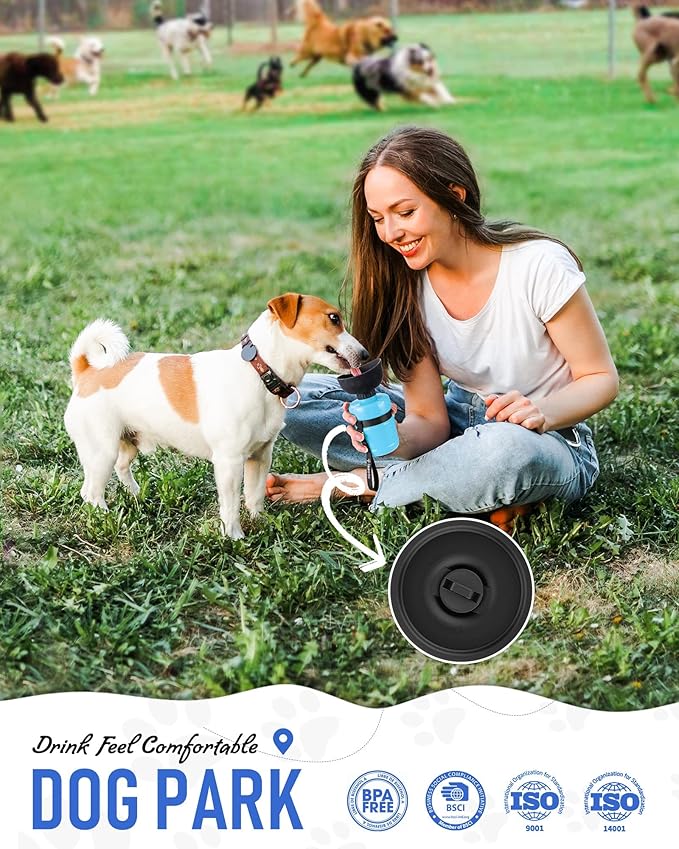lesotc Dog Water Bottle, Portable Water Dispenser - Image 3