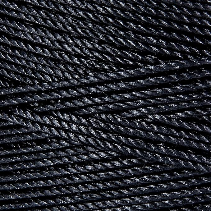 HONGDA Tarred Bank Line Twine, 1920 Feet Nylon Twine #9 Bank Line-Black Nylon - Image 4