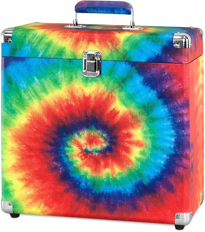 Innovative Technology Victrola Vintage Vinyl Record Storage Carrying Case - Image 3