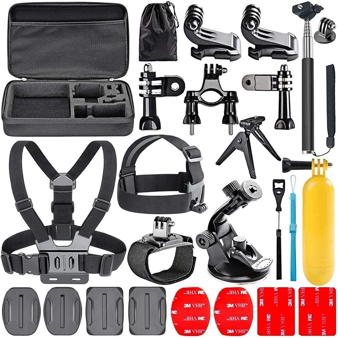 Navitech 18 in 1 Action Camera Accessories Combo Kit by Navitech