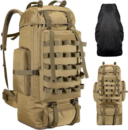 70L/100L Camping Hiking Backpack by Unknown