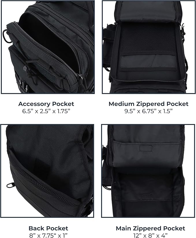 OSAGE RIVER Deluxe Tackle Sling Fishing Bag - Image 2