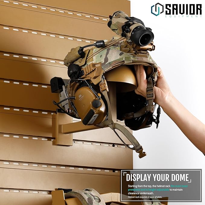 Savior Equipment Wall Rack System H.A.B Attachment Tactical Gear Wall Mount - Image 3