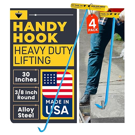 T&T Tools Heavy Duty Handy Hook – Portable 30 Inch by TTTools