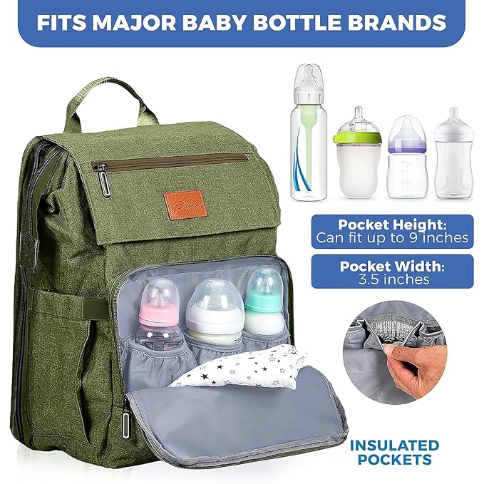 PILLANI Baby Diaper Bag Backpack - Image 4
